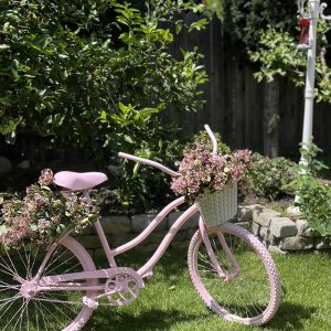 Decorative Garden Floral Bike