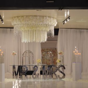 Mr. & Mrs. Sweetheart Table