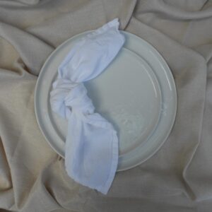 White Linen Napkin