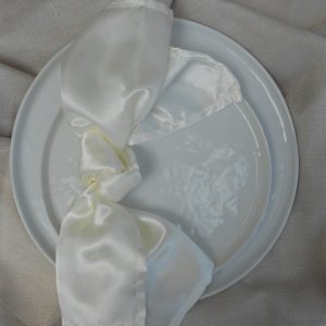 Ivory Satin Napkin