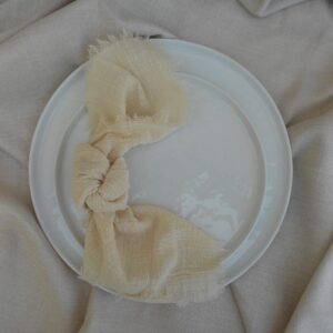 Beige Gauze Napkin