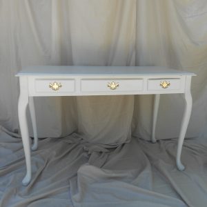 White Antique Table