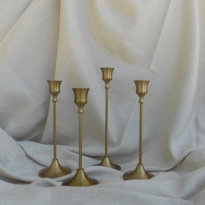 Antique Brass Candleholder