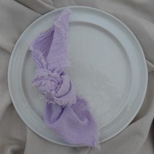 Lavender Gauze Napkin