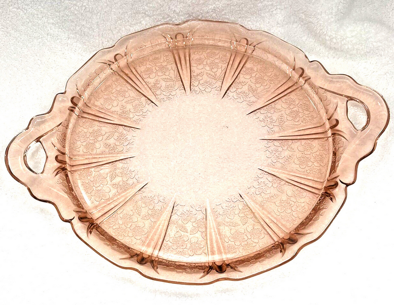 Jeannette-CherryBlossom-HandledCakeTray-PeachPink00 Jeannette-CherryBlossom-HandledCakeTray-PeachPink00