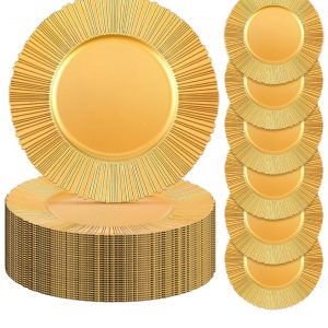 Gold Charger Plates