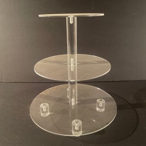 Clear Dessert Stand