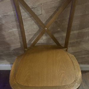 Cross back Chairs *Delivery only.